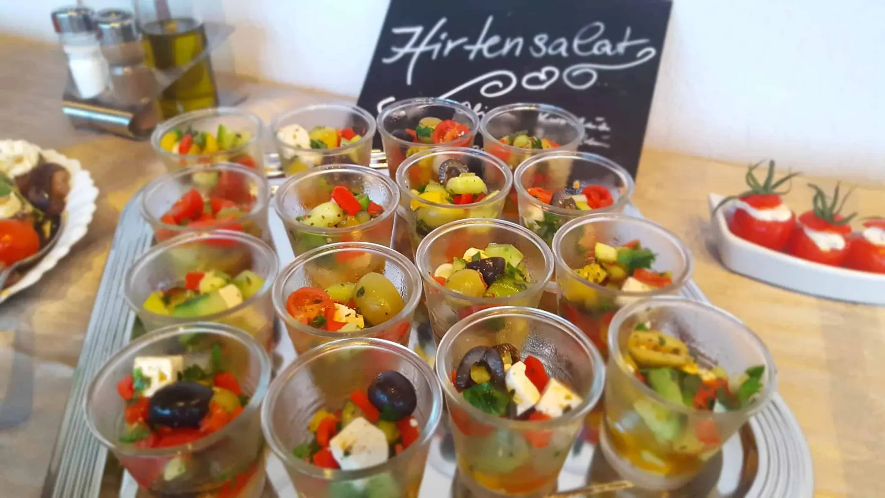 Hirtensalat im Glas