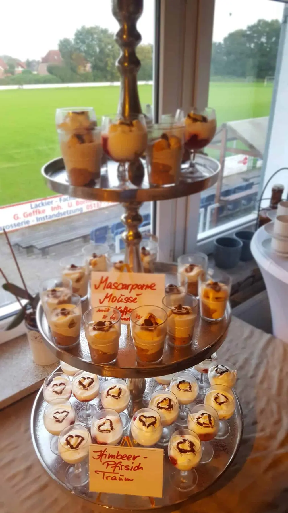 Dessertauswahl