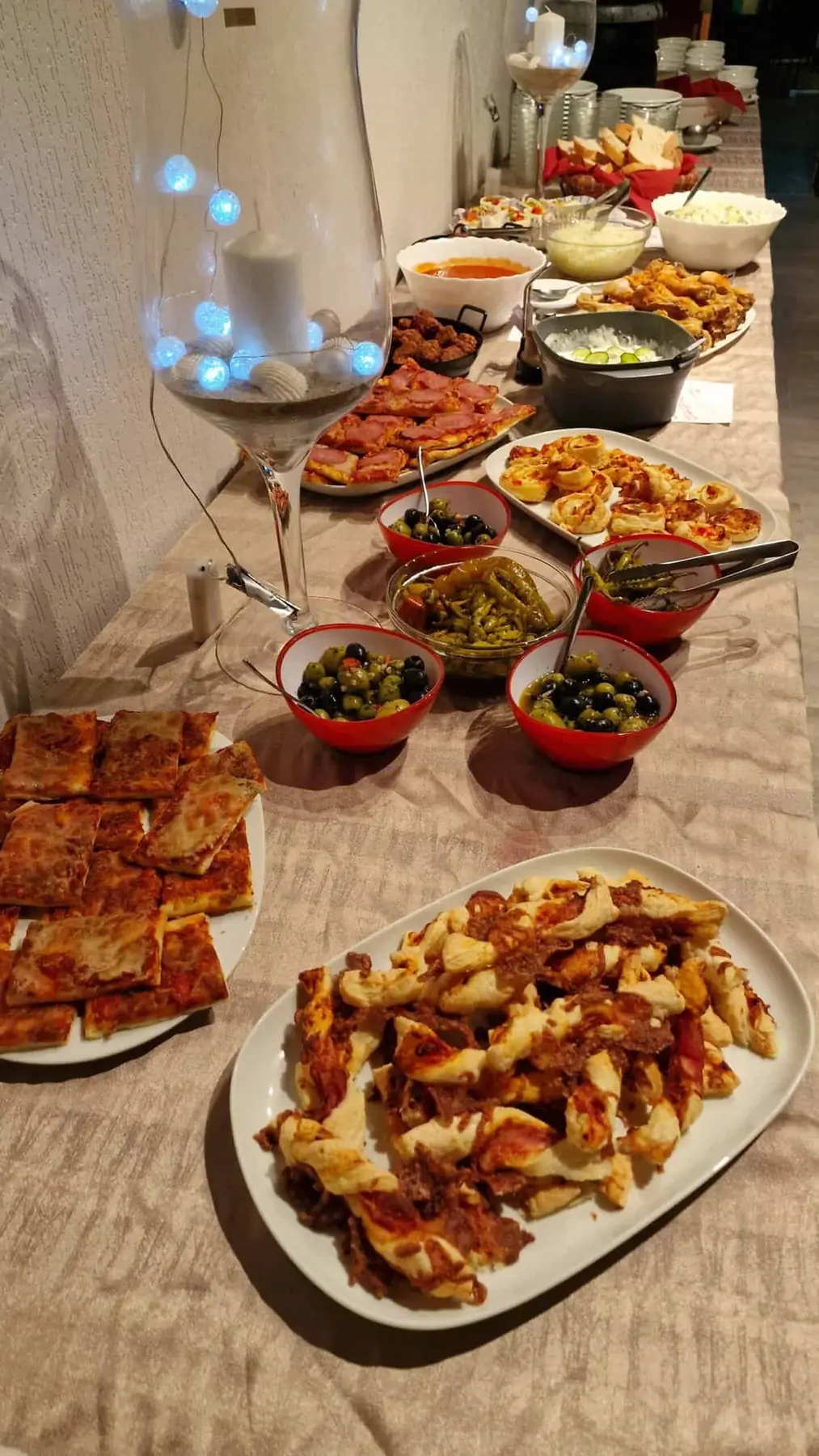 Antipasti und weitere Speisen