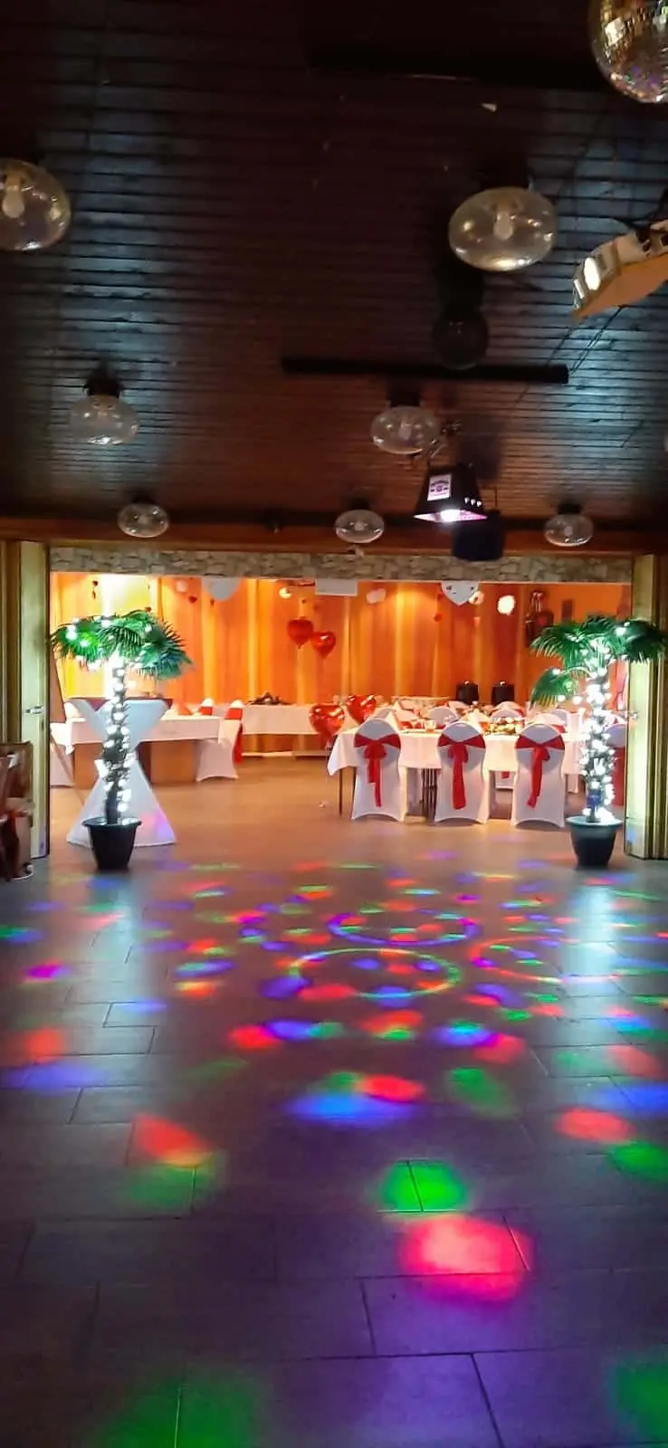 Atmosphäre im Clubhaus